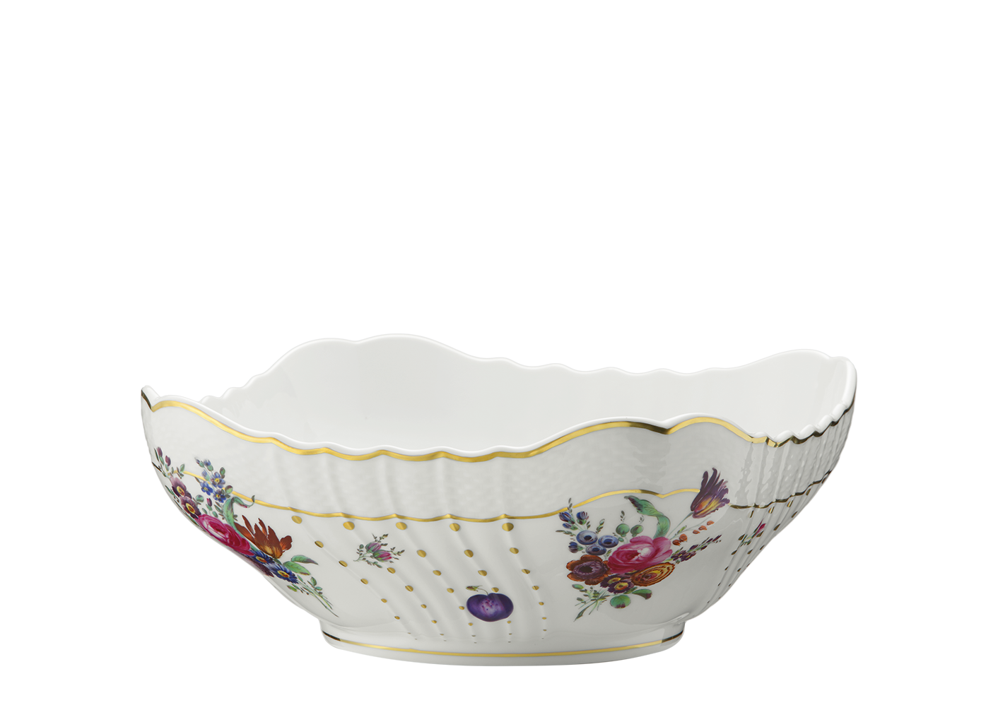 Richard Ginori Primavera Squared Salad Bowl Cm 25 In 9 3 4 Vecchio 